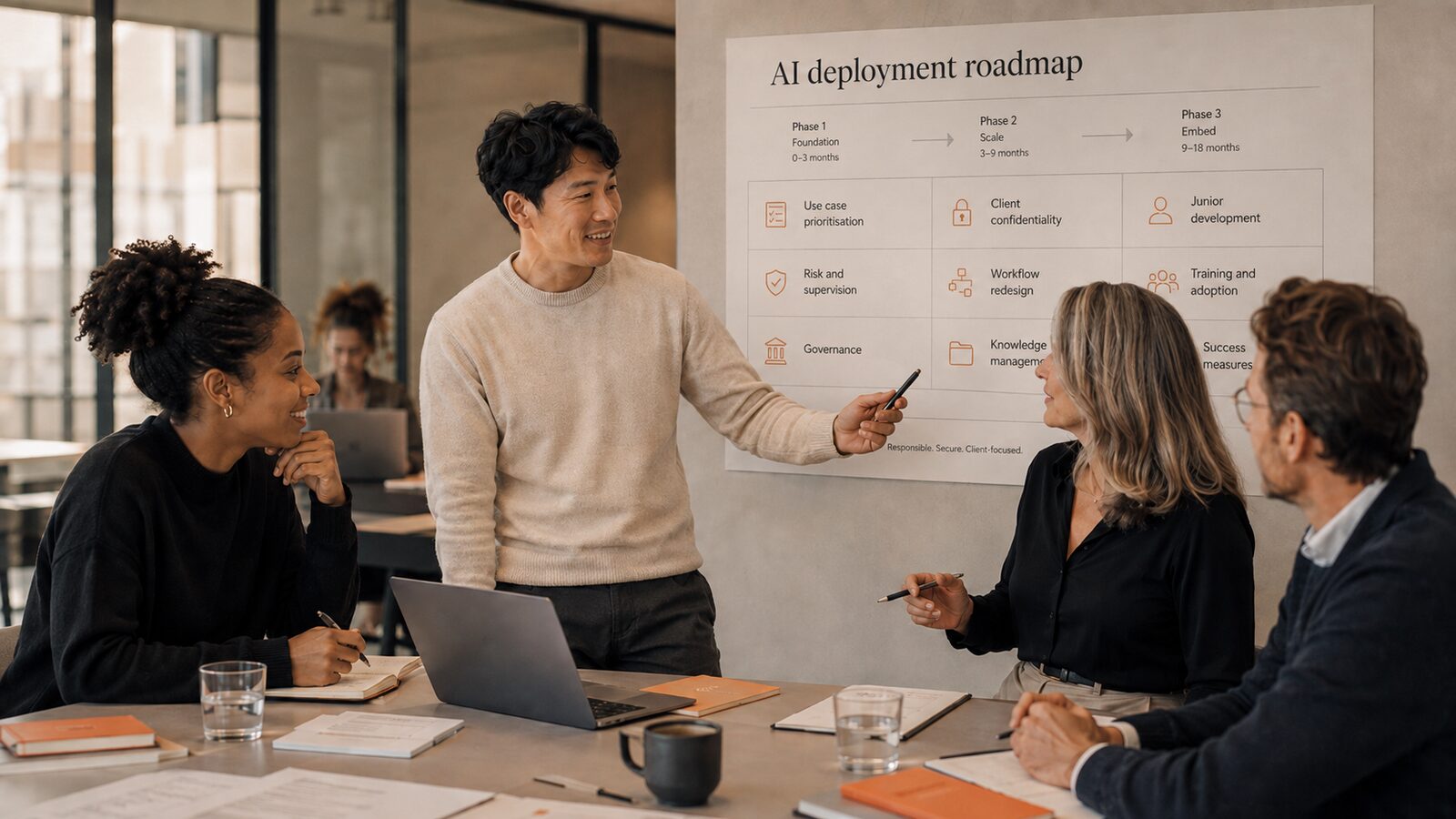 Executive Route Map — AI advisory for law firms